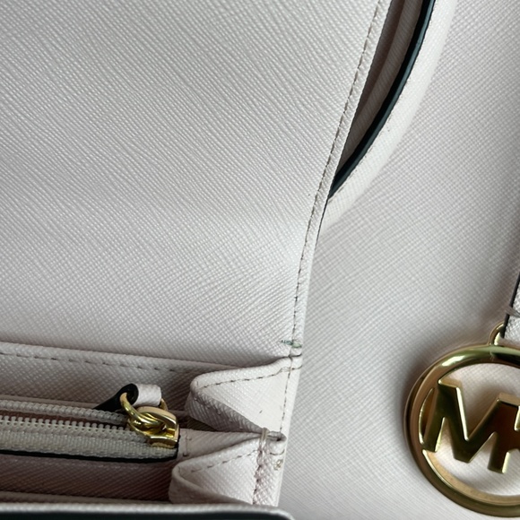 Michael Kors Pink Satchel Crossbody with Wallet - Picture 15 of 16
